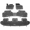 Gumové koberce Seat Alhambra 2010-2022 (7 míst) - 28 mm okraj černá - 200112 Gumové koberce Seat Alhambra 2010-2022 (7 míst) - 28 mm okraj černá - 200112