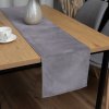 Biante Zamatový behúň na stôl Velvet Prémium SVP-013 Sivý 35x160 cm Biante Zamatový behúň na stôl Velvet Prémium SVP-013 Sivý 35x160 cm