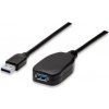 Manhattan 150712 USB, USB 3.2 Gen1 (USB 3.0 / USB 3.1 Gen1) USB-A zástrčka, USB-A zásuvka, 5m, černý Manhattan 150712 USB, USB 3.2 Gen1 (USB 3.0 / USB 3.1 Gen1) USB-A zástrčka, USB-A zásuvka, 5m, černý