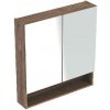 Geberit Selnova Square - Zrkadlová skrinka 85x79x18 cm, 2 dvierka, orech hickory 501.270.00.1 Geberit Selnova Square - Zrkadlová skrinka 85x79x18 cm, 2 dvierka, orech hickory 501.270.00.1