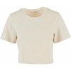 Build Your Brand Dámske crop top tričko s krátkym rukávom - Svetlo piesková | M Build Your Brand Dámske crop top tričko s krátkym rukávom - Svetlo piesková | M