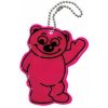 Compass Prívesok na kľúče reflexní BEAR fialový Compass Prívesok na kľúče reflexní BEAR fialový