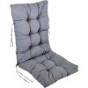 Poduška na kreslo s vysokou opierkou Rojaplast PREMIUM 120 x 50 x 10 cm tmavo šedá Poduška na kreslo s vysokou opierkou Rojaplast PREMIUM 120 x 50 x 10 cm tmavo šedá