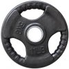 Pogumované závažie na činky HMS TRI GRIP, 5,0kg Pogumované závažie na činky HMS TRI GRIP, 5,0kg