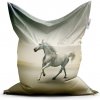 Sablio Sedací vak Biely kôň 2 - 150x100 cm Sablio Sedací vak Biely kôň 2 - 150x100 cm
