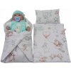 POSTEĽNÁ BIELIZEŇ PRE BÁBIKY, PRIKRÝVKA, VANKÚŠ DO POSTIEĽKY, KOLÍSKY POSTEĽNÁ BIELIZEŇ PRE BÁBIKY, PRIKRÝVKA, VANKÚŠ DO POSTIEĽKY, KOLÍSKY