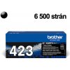 BROTHER TN-423BK Toner, Čierny (Black) 6500s BROTHER TN-423BK Toner, Čierny (Black) 6500s