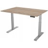 DELSO Elektrický výškovo nastaviteľný stôl PROJUSTER - 60 cm, 160 cm, Dub Sonoma, Sivá DELSO Elektrický výškovo nastaviteľný stôl PROJUSTER - 60 cm, 160 cm, Dub Sonoma, Sivá