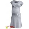 Tehotenská nočná košeľa na kojenie krátky rukáv Eva Šedý melír, Veľkosť M/L+Jožánek Tehotenská nočná košeľa na kojenie KR Eva Šedý melír, Veľkosť M/L Tehotenská nočná košeľa na kojenie krátky rukáv Eva Šedý melír, Veľkosť M/L+Jožánek Tehotenská nočná košeľa na kojenie KR Eva Šedý melír, Veľkosť M/L