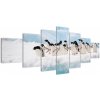 Tučniaci - obraz (Obraz 210x100cm) Tučniaci - obraz (Obraz 210x100cm)
