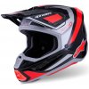 prilba SM7 RISE, ALPINESTARS (čierna/strieborná/červená fluo) 2026 Veľkosť: L prilba SM7 RISE, ALPINESTARS (čierna/strieborná/červená fluo) 2026 Veľkosť: L