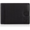 Paolo Peruzzi peňaženka z pravej kože čierna - pánska Paolo Peruzzi peňaženka z pravej kože čierna - pánska