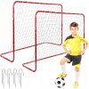 Prenosná futbalová bránka Xboost oceľová skladacia sada 2 ks Prenosná futbalová bránka Xboost oceľová skladacia sada 2 ks