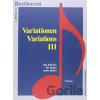 Variationen III / Variations III - Ludwig van Beethoven Variationen III / Variations III - Ludwig van Beethoven