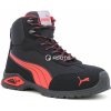 PUMA Madrid Mid S1P černá pánská pracovní obuv 41 PUMA Madrid Mid S1P černá pánská pracovní obuv 41