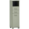 Skriňa Highboard Möbelpartner Mono pistáciová 30,3 x 110,5 x 32,6 cm Skriňa Highboard Möbelpartner Mono pistáciová 30,3 x 110,5 x 32,6 cm