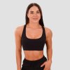 GymBeam Športová podprsenka Mesh Panel black - L GymBeam Športová podprsenka Mesh Panel black - L