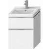 Kúpeľňová skrinka pod umývadlo Jika Cubito 54x39,8x68,3 cm biela H40J4224025001