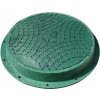 Poklop na žumpovú studňu 5 Ton 80/60 zelený Poklop na žumpovú studňu 5 Ton 80/60 zelený