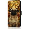 Knižkové puzdro Creative Case 54 Mops – Samsung Galaxy A55 5G Knižkové puzdro Creative Case 54 Mops – Samsung Galaxy A55 5G