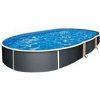 Bazén AZURO GRAPHIT ovál 5,5 x 3,7 x 1,2m Bazén AZURO GRAPHIT ovál 5,5 x 3,7 x 1,2m