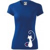 Zamilovaná mačka spredu - Dámske Fantasy športové (dresovina) - XL ( Kráľovská modrá ) Zamilovaná mačka spredu - Dámske Fantasy športové (dresovina) - XL ( Kráľovská modrá )