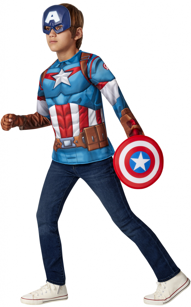 Avengers: Captain America tričko s vypchávkami a maska