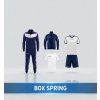 BOX SPRING biela-modrá XXS (136–145) BOX SPRING biela-modrá XXS (136–145)