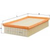 KNECHT Vzduchový filter KNECHT LX 526 KNECHT Vzduchový filter KNECHT LX 526