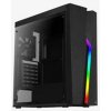 Aerocool Bolt, skrinka ATX, RGB LED, ventilátor, čierna Aerocool Bolt, skrinka ATX, RGB LED, ventilátor, čierna