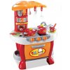 Hračka G21 Detská kuchynka Malý kuchár s príslušenstvom, oranžová Hračka G21 Detská kuchynka Malý kuchár s príslušenstvom, oranžová