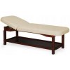 Habys Drevené lehátko Nova Dark Wood K033 Béžová Habys Drevené lehátko Nova Dark Wood K033 Béžová