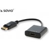 Savio CL-55 video cable adapter 0.2 m DisplayPort HDMI Type A (Standard) Black Savio CL-55 video cable adapter 0.2 m DisplayPort HDMI Type A (Standard) Black