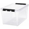 Úložný box, plastový, 47 l, čierne úchytky, SMARTSTORE Úložný box, plastový, 47 l, čierne úchytky, SMARTSTORE