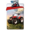 Bavlnené obliečky - Traktor červený - 140 x 200 cm + 70 x 90 cm - FARO Bavlnené obliečky - Traktor červený - 140 x 200 cm + 70 x 90 cm - FARO