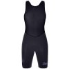 SANTINI Cyklistické nohavice krátke s trakmi - UNICO EDGE - čierna S SANTINI Cyklistické nohavice krátke s trakmi - UNICO EDGE - čierna S