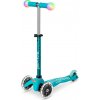 Detská kolobežka Micro MINI DELUXE MAGIC LED Tyrkysová,Biela,Mix Detská kolobežka Micro MINI DELUXE MAGIC LED Tyrkysová,Biela,Mix