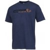 Savage Gear Tričko Signature Logo T Shirt Blue Melange