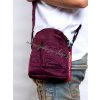 Alpha Industries Crew Carry bag taška na rameno burgundy bordová Alpha Industries Crew Carry bag taška na rameno burgundy bordová