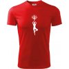 Yoga strom - Pánske tričko Fantasy športové - 2XL ( Červená ) Yoga strom - Pánske tričko Fantasy športové - 2XL ( Červená )
