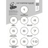 Střelecký terč Dot Torture Target, GOAT Industries, 10 ks Střelecký terč Dot Torture Target, GOAT Industries, 10 ks