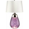 Elstead Lighting Lena stolová lampa 1x60 W fialová-saténová LENA-TL-S-PLUM-OWSS Elstead Lighting Lena stolová lampa 1x60 W fialová-saténová LENA-TL-S-PLUM-OWSS