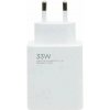 Xiaomi Originální nabíječka USB A QC3.0 3A 33W do zásuvky MDY-16-EF bílá Xiaomi Originální nabíječka USB A QC3.0 3A 33W do zásuvky MDY-16-EF bílá