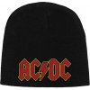 Čapica AC/DC - Logo, Unisex,Čierna,Univerzálna Čapica AC/DC - Logo, Unisex,Čierna,Univerzálna