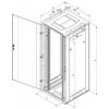 Rack Triton 19 stojanový, 32U/800x600, prosklené dveře, šedý, typ RT Rack Triton 19 stojanový, 32U/800x600, prosklené dveře, šedý, typ RT