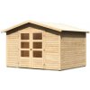 Drevený záhradný domček AMBERG 5 Lanitplast Drevený záhradný domček AMBERG 5 Lanitplast