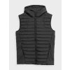 4F 4FAW23TVESM063 pánska vesta Deep black 4F 4FAW23TVESM063 pánska vesta Deep black