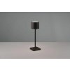 TRIO Reality R54096132 FERNANDEZ vonkajšia stolná lampička SMD LED V380mm 1,5W/130lm 2700+4000+6000K IP54 čierna matná, nabíjateľná batéria, USB-C port TRIO Reality R54096132 FERNANDEZ vonkajšia stolná lampička SMD LED V380mm 1,5W/130lm 2700+4000+6000K IP54 čierna matná, nabíjateľná batéria, USB-C port