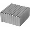 Neodymové magnety ploché 12 × 4 × 1,5 mm – sada 10 kusov (Silné ploché neodymové magnety pre technické, domáce aj hobby použitie) Neodymové magnety ploché 12 × 4 × 1,5 mm – sada 10 kusov (Silné ploché neodymové magnety pre technické, domáce aj hobby použitie)