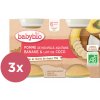 3x BABYBIO Jablko banán s kokosovým mliekom 2x 130 g